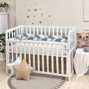 Protectie laterala patut bebe albastru-grafit (1)